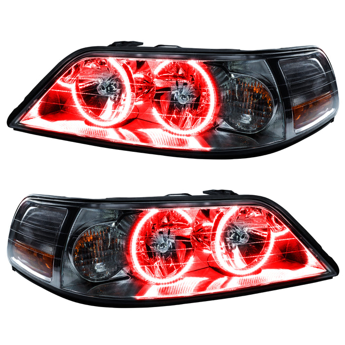 Oracle Lighting 7085-003 SMD Pre-Assembled Headlights, Red - Truck Part Superstore