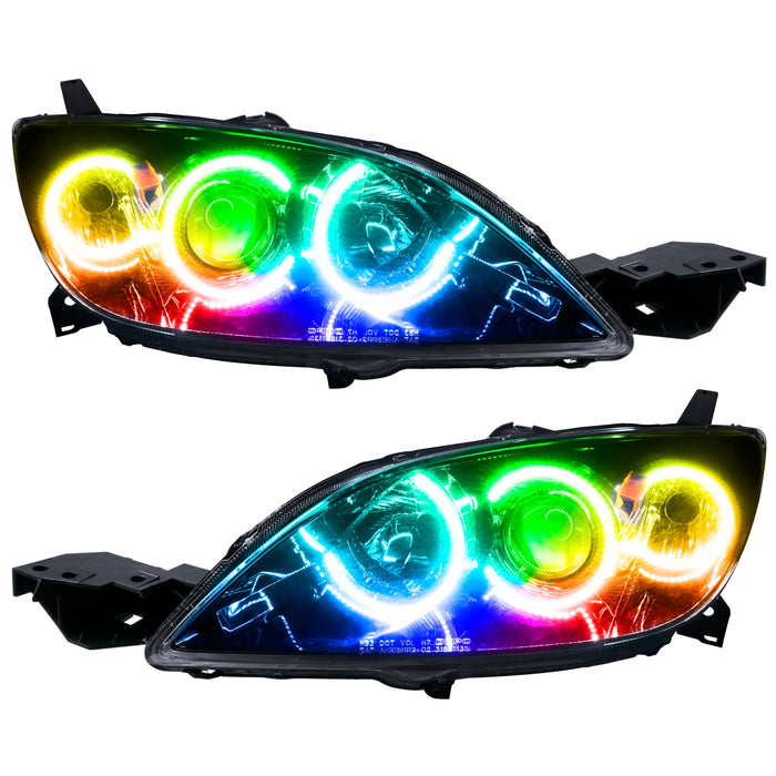 Oracle Lighting 7086-333 SMD Pre-Assembled Headlights, Halogen Style, ColorSHIFT 2.0 - Truck Part Superstore