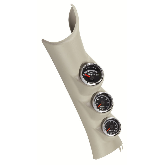 AutoMeter 7089 DSL GAUGE KIT; A-PILLAR; RAM 10-19; BST/EGT/TRANS; 60PSI/2000deg.F/250deg.F; FAC - Truck Part Superstore