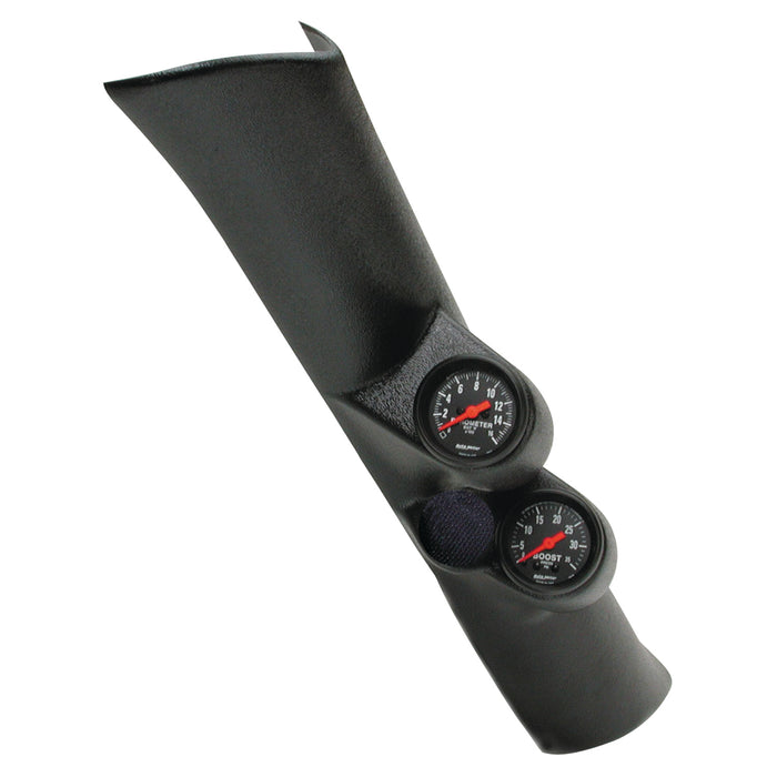 AutoMeter 7091 DIESEL GAUGE KIT; A-PILLAR W/SPKR; RAM 98-02; BOOST/EGT; 35PSI/1;600deg.F; Z SER - Truck Part Superstore