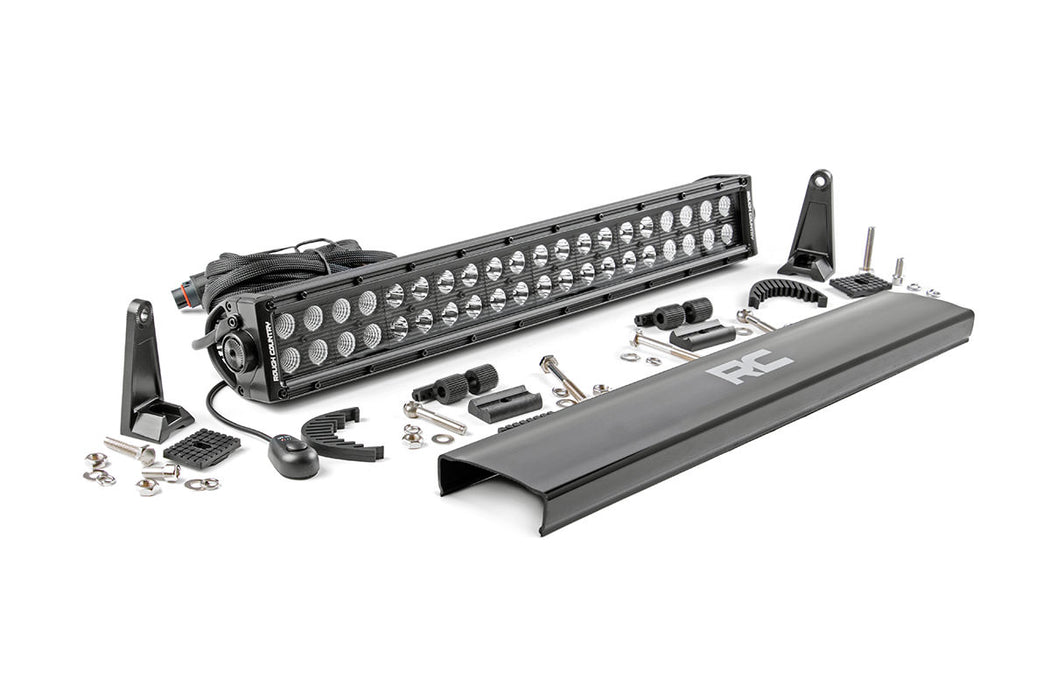 Rough Country 70920BL 20 Inch CREE LED Light Bar Dual Row Black Series Rough Country - Truck Part Superstore
