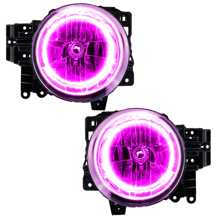 Oracle Lighting 7093-009 SMD Pre-Assembled Headlights, Pink - Truck Part Superstore
