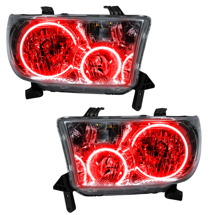 Oracle Lighting 7094-003 SMD Pre-Assembled Headlights, Red - Truck Part Superstore