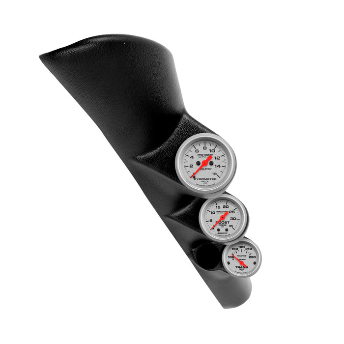 AutoMeter 7095 DSL GA KIT; A-PILLAR W/SPKR; RAM 98-02; BST/EGT/TRANS; 35PSI/1600deg.F/250deg.F; - Truck Part Superstore