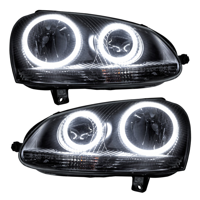 Oracle Lighting 7098-001 SMD Pre-Assembled Headlights, Chrome Bezel, White - Truck Part Superstore