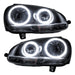 Oracle Lighting 7098-001 SMD Pre-Assembled Headlights, Chrome Bezel, White - Truck Part Superstore