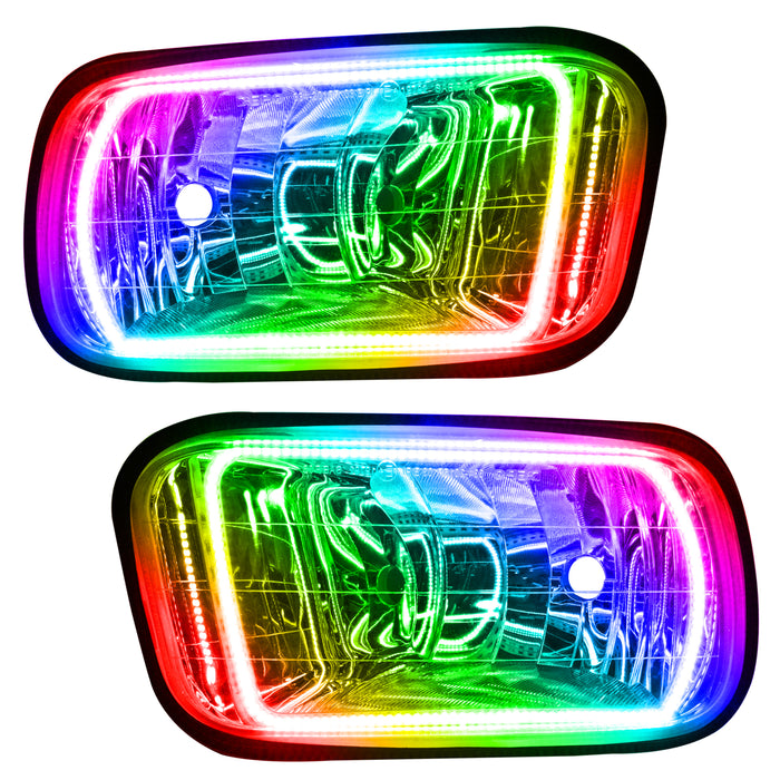 Oracle Lighting 7099-333 SMD Fog Lights, Non-Vertical, ColorSHIFT - Truck Part Superstore