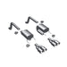 MagnaFlow Exhaust Products 16593 Street Series Stainless Axle-Back System - Truck Part Superstore
