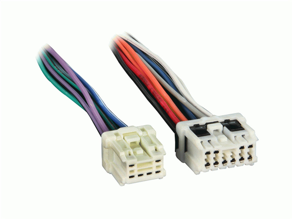 Metra Electronics 71-7550 TURBOWire; Repair Wire Harness; Plugs Into OEM Radio; For Power/4-Speaker; - Truck Part Superstore