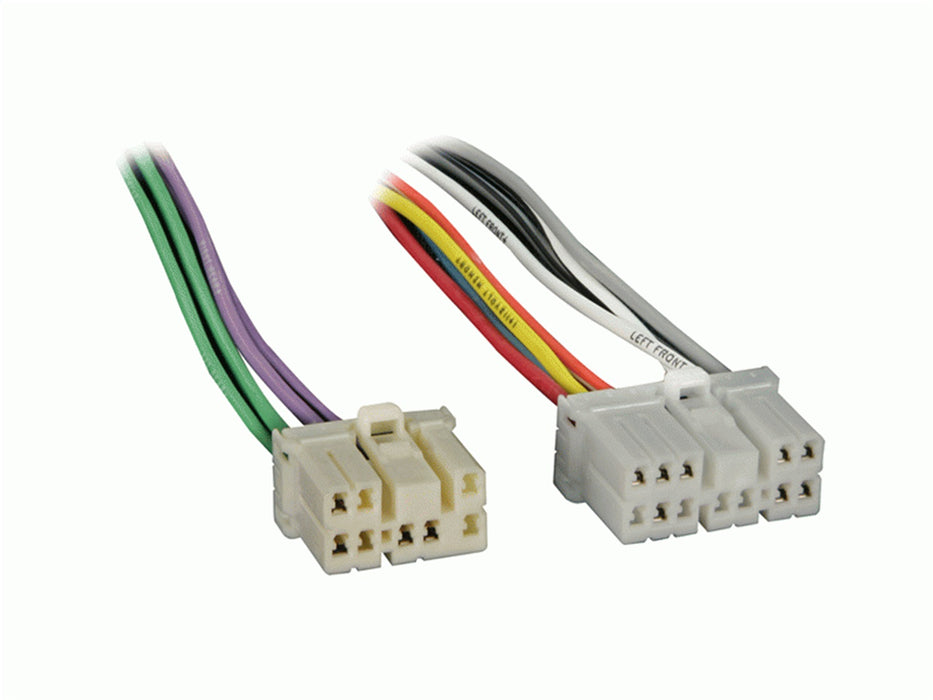 Metra Electronics 71-7901 TURBOWire; Repair Wire Harness; Plugs Into OEM Radio; For Power/4-Speaker; - Truck Part Superstore