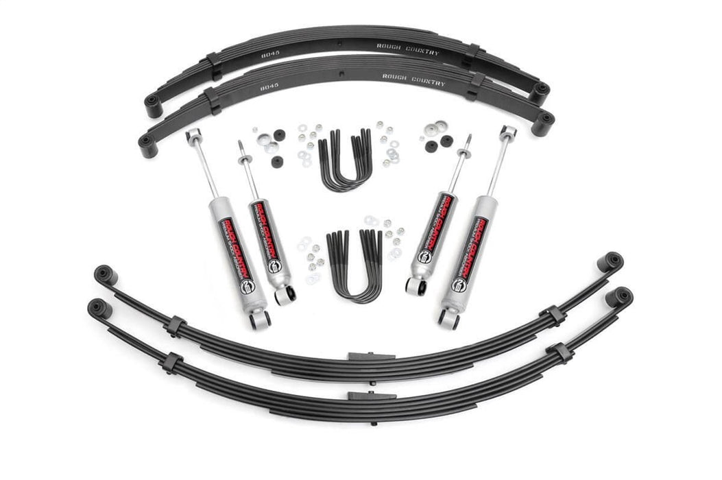 Rough Country 82530 4 Inch International Suspension Lift System 74-80 4WD International Scout II Rough Country - Truck Part Superstore