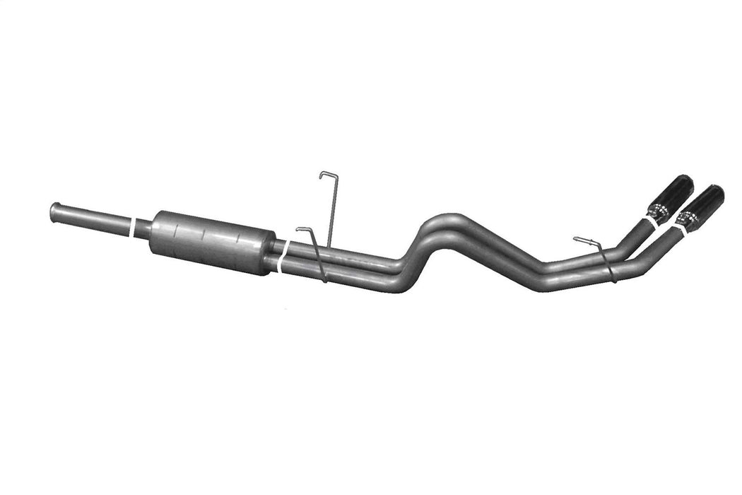 Gibson Performance Exhaust 7100 Cat-Back Dual Sport Exhaust System; Aluminized - Truck Part Superstore