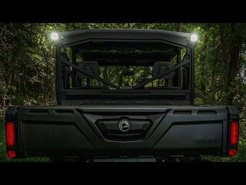 Rough Country 71011 Can-Am Defender Rear Facing 2 Inch Black-Series LED Kit 16-20 Defender Rough Country - Truck Part Superstore