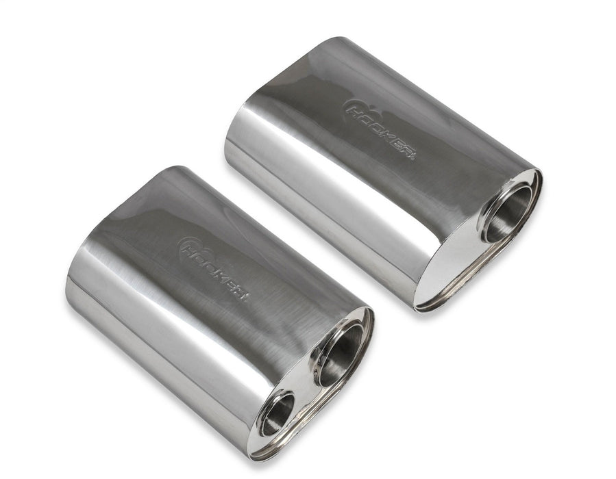 Hooker 71011006-RHKR Blackheart Dual Path Muffler - Truck Part Superstore