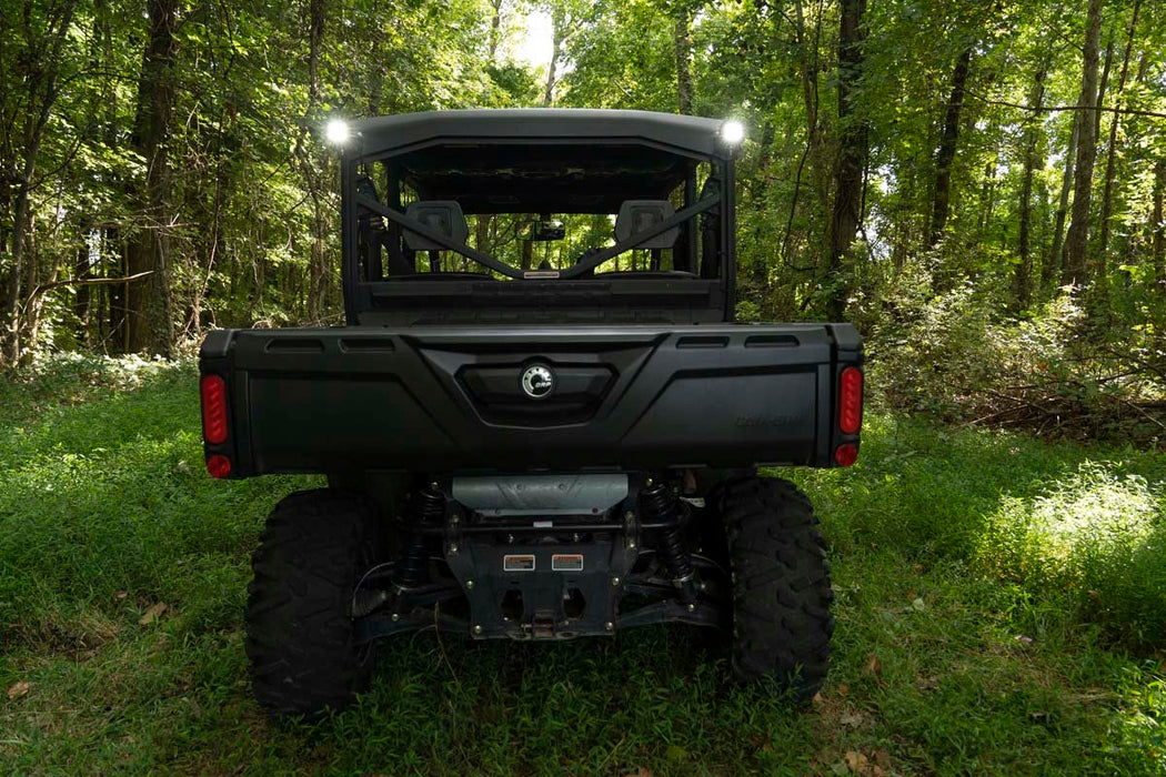 Rough Country 71011 Can-Am Defender Rear Facing 2 Inch Black-Series LED Kit 16-20 Defender Rough Country - Truck Part Superstore
