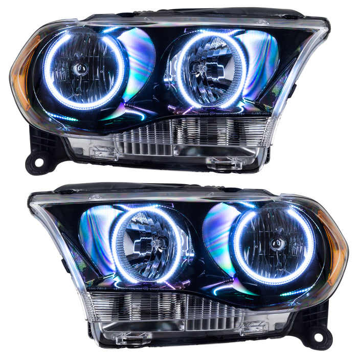 Oracle Lighting 7102-001 SMD Pre-Assembled Headlights, Halogen, Black, White - Truck Part Superstore