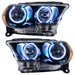 Oracle Lighting 7102-001 SMD Pre-Assembled Headlights, Halogen, Black, White - Truck Part Superstore