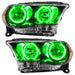 Oracle Lighting 7102-004 SMD Pre-Assembled Headlights, Halogen, Black, Green - Truck Part Superstore
