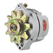 Powermaster Performance 7102 Alternator; 10DN; Externally Regulated; 70 Amp; 45 Idle; 1V; Natural; - Truck Part Superstore
