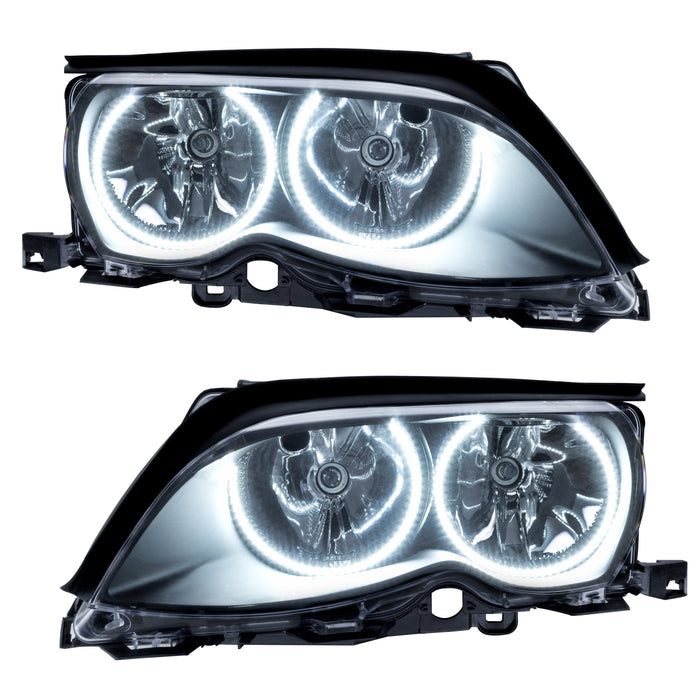 Oracle Lighting 7104-001 SMD Pre-Assembled Headlights, Black, White - Truck Part Superstore