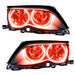 Oracle Lighting 7104-003 SMD Pre-Assembled Headlights, Black, Red - Truck Part Superstore