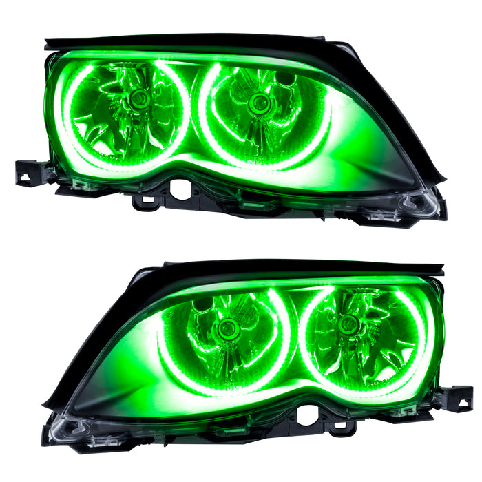 Oracle Lighting 7104-004 SMD Pre-Assembled Headlights, Black, Green - Truck Part Superstore