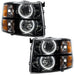 Oracle Lighting 7105-001 SMD Pre-Assembled Headlights, Black, Round Style, White - Truck Part Superstore