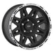 Pro Comp Alloy Wheels 7105-7973 Series 7105 17x9 with 5 on 5 Bolt Pattern Flat Black Pro Comp Steel Wheels - Truck Part Superstore
