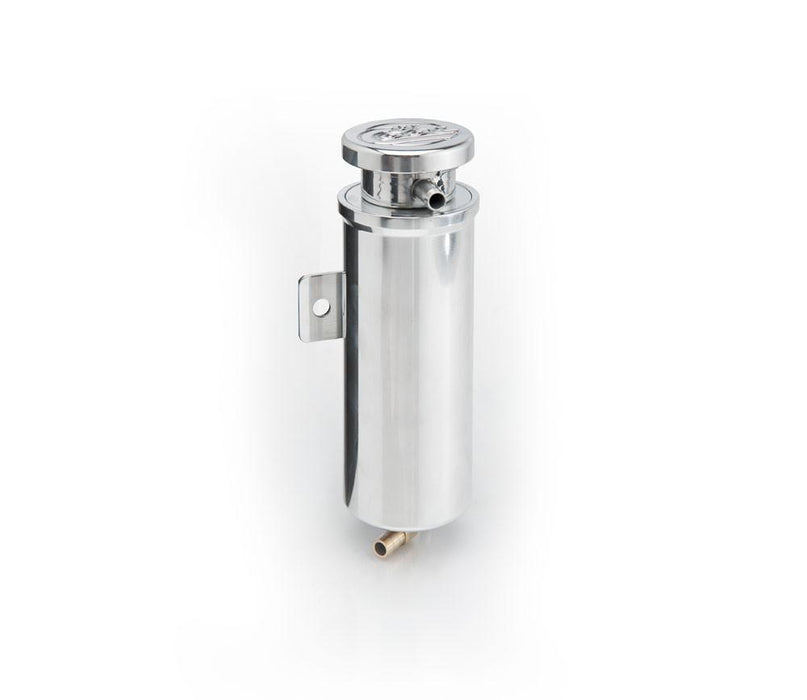 Be Cool 71058 Diamond Cut Aluminum Vented Recovery Tank 7 x 3 Inch w/Filler Neck Cap & Mounting Bracket Be Cool Radiator - Truck Part Superstore
