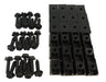 Crown Automotive Jeep Replacement 7109K Fender Flare Hardware Kit; Incl. 24 Screws And 24 Nuts; - Truck Part Superstore
