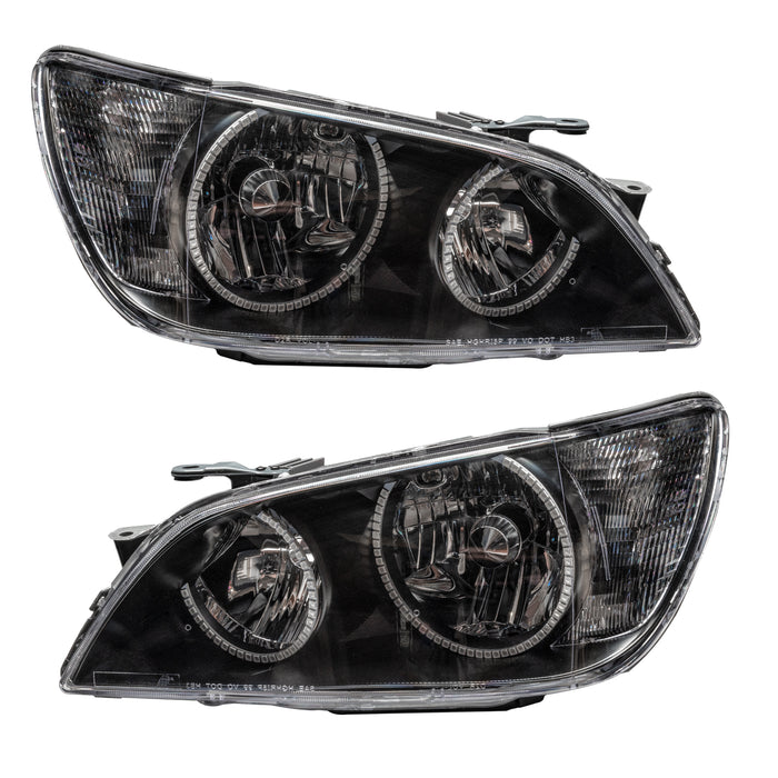 Oracle Lighting 7113-001 SMD Pre-Assembled Headlights, Non-HID Style, Black, White - Truck Part Superstore