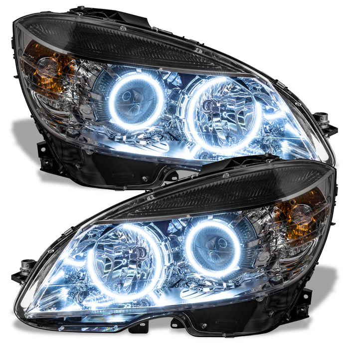 Oracle Lighting 7115-001 SMD Pre-Assembled Headlights, Black, White - Truck Part Superstore