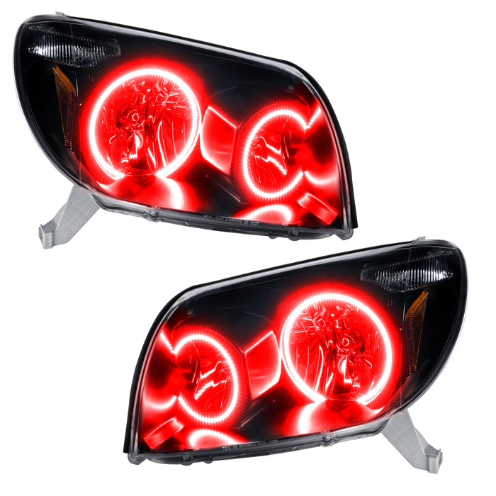Oracle Lighting 7118-003 SMD Pre-Assembled Headlights, Black, Red - Truck Part Superstore