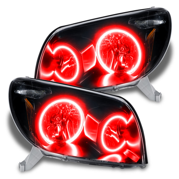 Oracle Lighting 7118-003 SMD Pre-Assembled Headlights, Black, Red - Truck Part Superstore