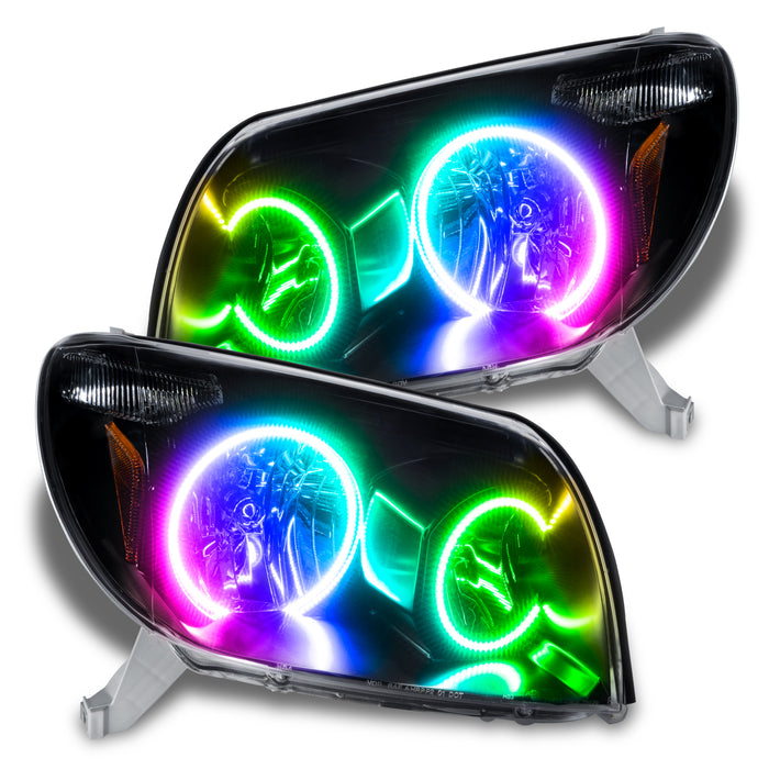 Oracle Lighting 7118-334 SMD Pre-Assembled Headlights, Black Bezel, ColorSHIFT - No Controller - Truck Part Superstore