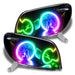 Oracle Lighting 7118-334 SMD Pre-Assembled Headlights, Black Bezel, ColorSHIFT - No Controller - Truck Part Superstore