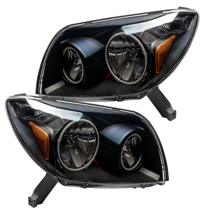 Oracle Lighting 7118-504 SMD Pre-Assembled Headlights, Black Bezel, ColorSHIFT - Simple - Truck Part Superstore