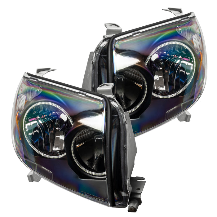 Oracle Lighting 7118-504 SMD Pre-Assembled Headlights, Black Bezel, ColorSHIFT - Simple - Truck Part Superstore