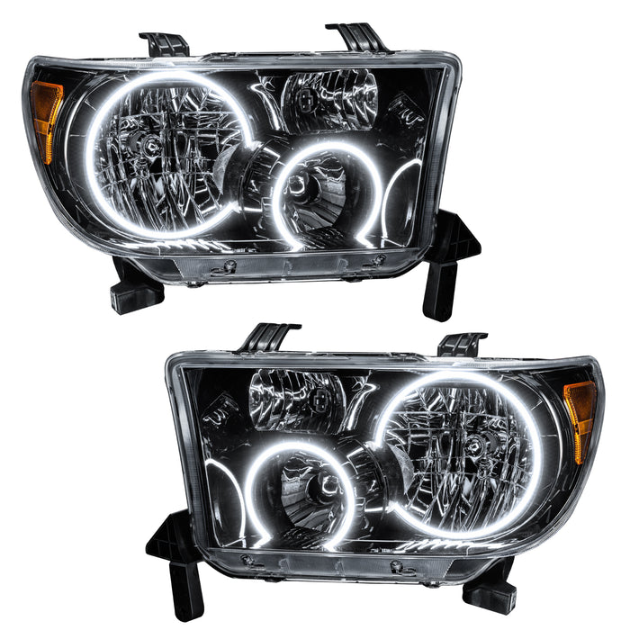 Oracle Lighting 7119-001 SMD Pre-Assembled Headlights, Black, White - Truck Part Superstore