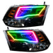 Oracle Lighting 7121-333 SMD Pre-Assembled Headlights, Black Bezel, ColorSHIFT 2.0 - Truck Part Superstore