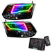 Oracle Lighting 7121-333 SMD Pre-Assembled Headlights, Black Bezel, ColorSHIFT 2.0 - Truck Part Superstore