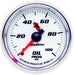 AutoMeter 7121 GAUGE; OIL PRESSURE; 2 1/16in.; 100PSI; MECHANICAL; C2 - Truck Part Superstore