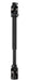 Hooker 71223022HKR Blackheart Steering Shaft; Complete Bolt-On; Black E-Coat Finish; - Truck Part Superstore