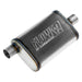 Flowmaster 71225 FlowFX Muffler; 2.25 Offset In/2.25 Center Out; Clamp On; 409 Stainless Steel; - Truck Part Superstore