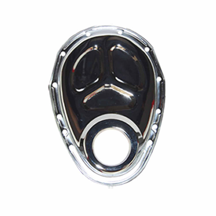 SpeedFx 7122 1-Piece Cover Chrome Plated Steel Without Gasket Without Bolts - Truck Part Superstore