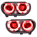 Oracle Lighting 7132-003 SMD Pre-Assembled Headlights, HID Style, Red - Truck Part Superstore