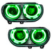 Oracle Lighting 7132-004 SMD Pre-Assembled Headlights, HID Style, Green - Truck Part Superstore