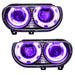 Oracle Lighting 7132-007 SMD Pre-Assembled Headlights, HID Style, UV/Purple - Truck Part Superstore