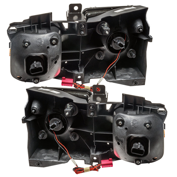 Oracle Lighting 7133-003 SMD Pre-Assembled Headlights, Combo, Red - Truck Part Superstore