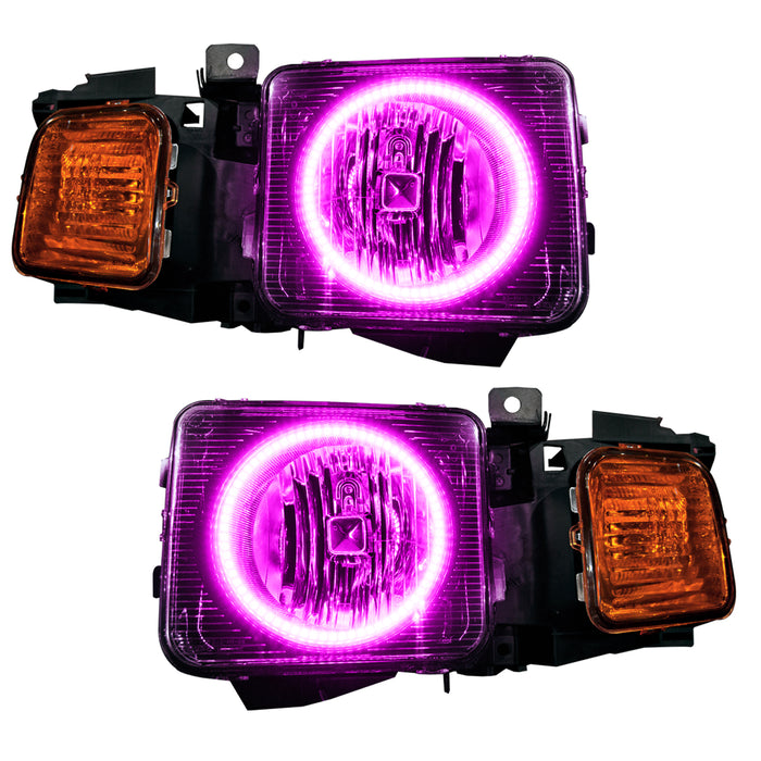 Oracle Lighting 7133-009 SMD Pre-Assembled Headlights, Combo, Pink - Truck Part Superstore